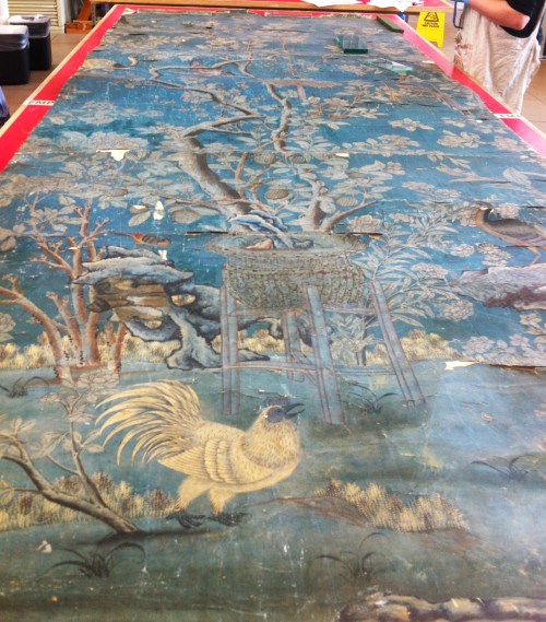 during surface cleaning