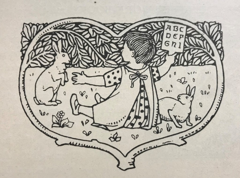 ‘Grubby paws’ (found in History of the Horn-Book). Photography by Rebecca D’Ambrosio; courtesy of Wellcome Collection.