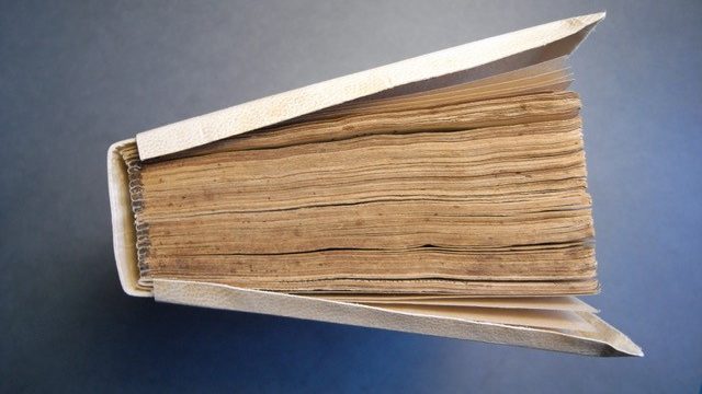 Fig 1.12 – View of yapp edges.