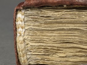 Head endband detail after conservation