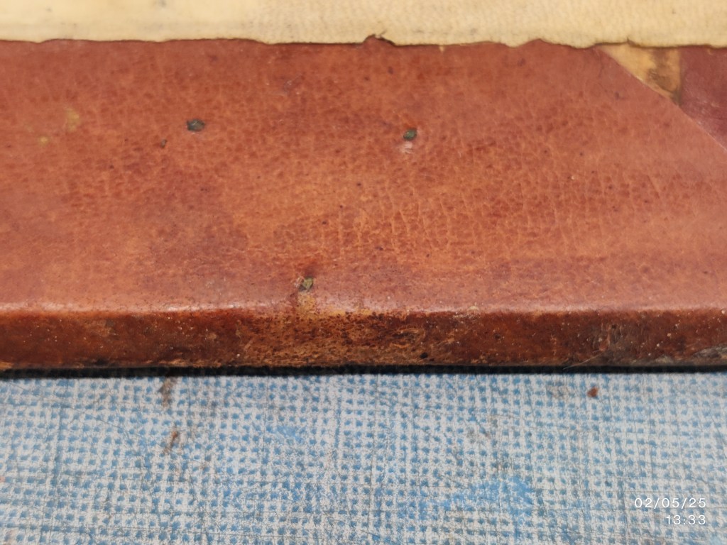 After the evaporation. Photography by Viviana Molinari; courtesy of the Biblioteca San Francesco della Vigna di Venezia.