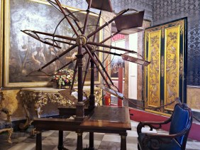 Book wheel at Naples Royal Palace
